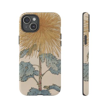 Chrysanthemum Blossom by Keika Hasegawa Phone Cases