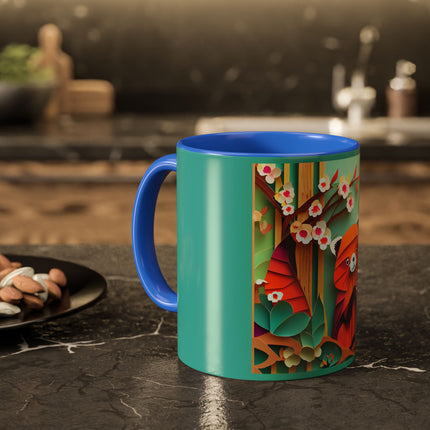 A Playful Red Panda Colorful Mugs (11oz, 15oz)