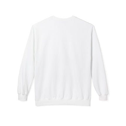 💙✨ The Lady Of The Gilded Blue Blossom Garden Midweight Crewneck Sweatshirt – Art Deco Floral Elegance