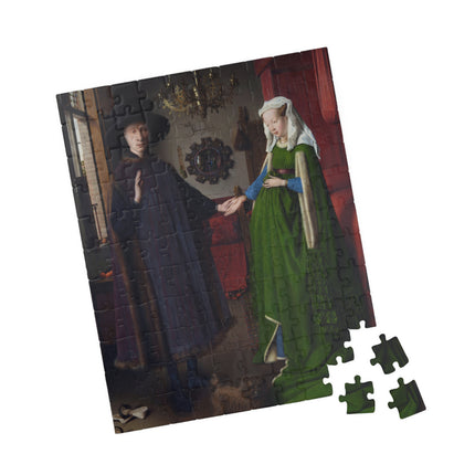 Arnolfini Portrait by Jan Van Eyck Puzzle (110, 252, 500-Piece)