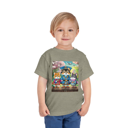 Fluffy Explorers Toddler Short Sleeve Tee