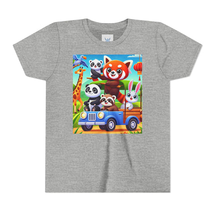 Safari Friends on the Move Youth Short Sleeve Tee