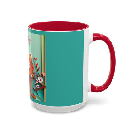 A Playful Red Panda Colorful Mugs (11oz, 15oz)