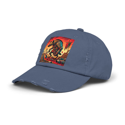 The Cunning Scavenger Unisex Distressed Cap