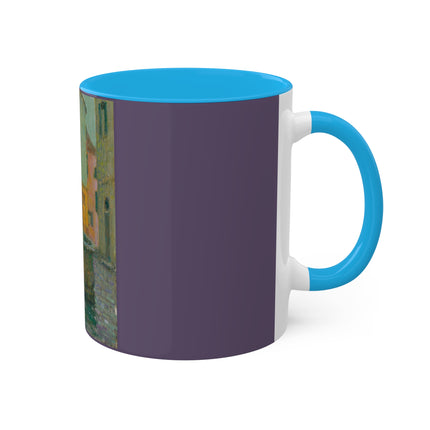 La Fontaine, Saint-Paul De Vence by Henri Le Sidaner Colorful Mug