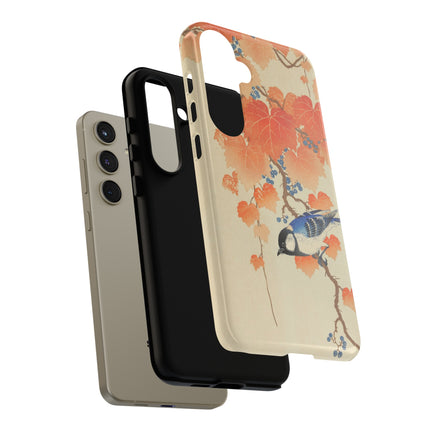 Japanese Bird and Branch by Ohara Koson Phone Cases
