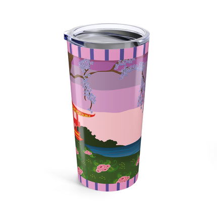 Elegance and Blooms Tumbler 20oz