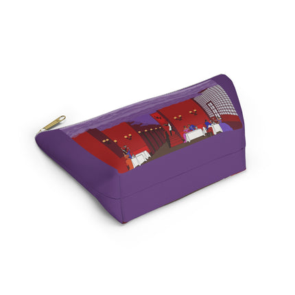 Midnight Toast Cosmetic Bag – Parisian Romance & Art Deco Charm