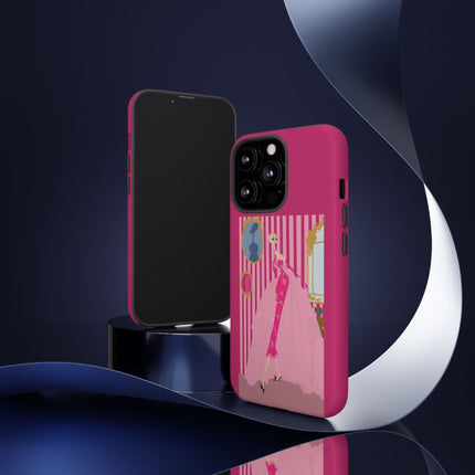 Lady in Pink Phone Case – Graceful Sophistication