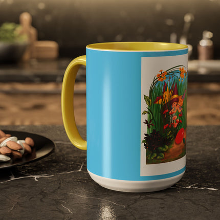 Spring Fairies & Floral Delights Colorful Mugs (11oz, 15oz)