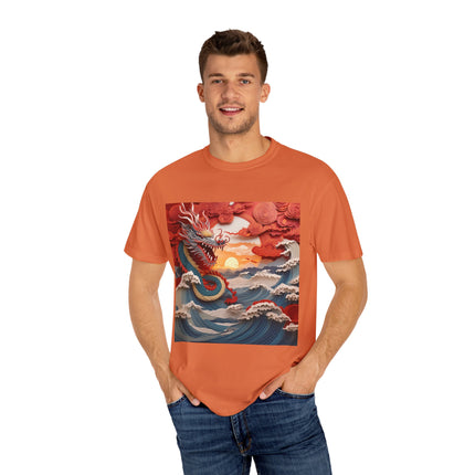Emergence of the Dragon Unisex Garment-Dyed T-shirt