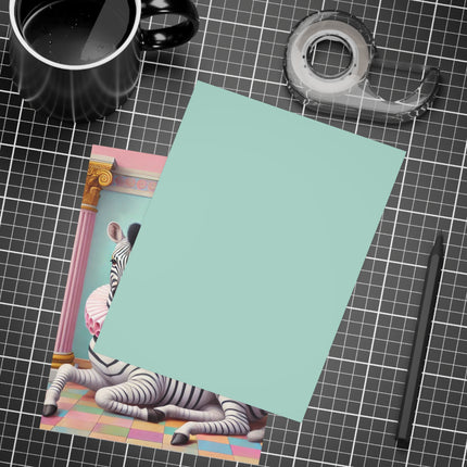 Zebra, Fruit, and Pink Columns Postcard Bundles (envelopes included) - Bundles of 10, 30, 50 Pieces