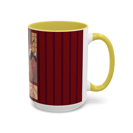 La Loge by George Barbier Colorful Mugs (11oz, 15oz)