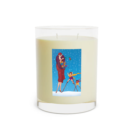 Snowfall & Couture Scented Candle - Full Glass, 11oz