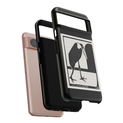 A Lame Marabou by Samuel Jessurun de Mesquita Phone Cases