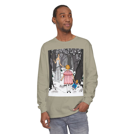 Fairy Tale Elegance Unisex Garment-dyed Long Sleeve T-Shirt