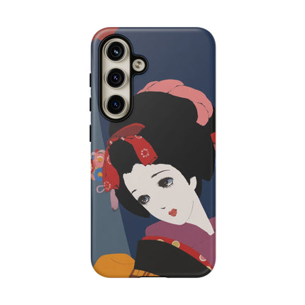 Geisha Portrait Phone Case – Elegant Beauty & Timeless Grace
