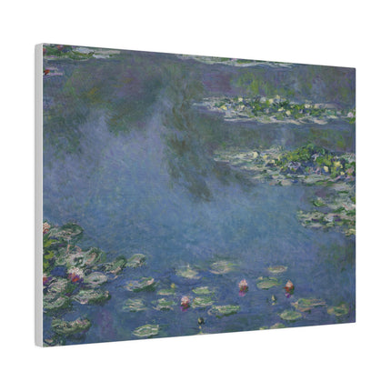 Water Lilies by Claude Monet Matte Canvas, Stretched, 0.75"