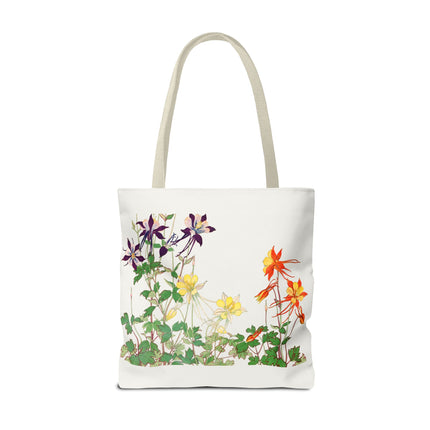 Aquilegia Flower by Tanigami Kônan Tote Bag (AOP)