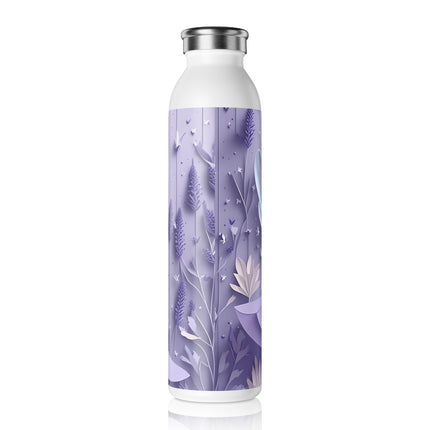 Lavender Fairy Slim Water Bottle