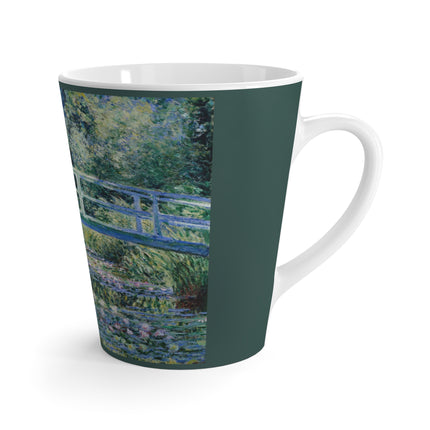 Water Lilies and Japanese Bridge by Claude Monet Latte Mug