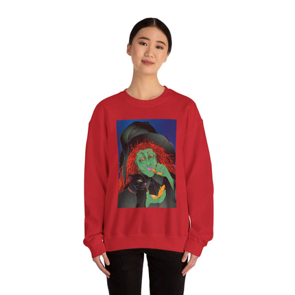 Mirror, Mirror A Witch's Touch Women’s Unisex Heavy Blend™ Crewneck Sweatshirt