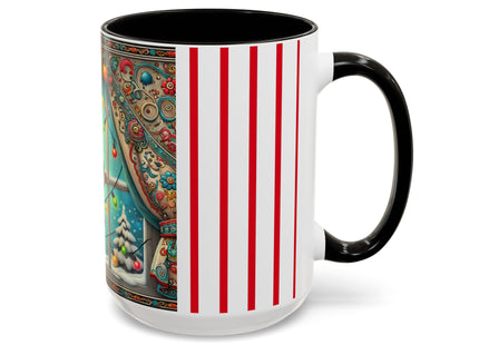 Mischief in Tinselland Colorful Mugs (11oz, 15oz)