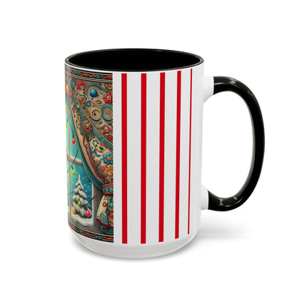 Mischief in Tinselland Colorful Mugs (11oz, 15oz)