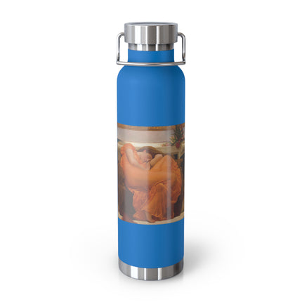Flaming June by Frederic Leighton Copper Vacuum Insulated Bottle, 22oz
