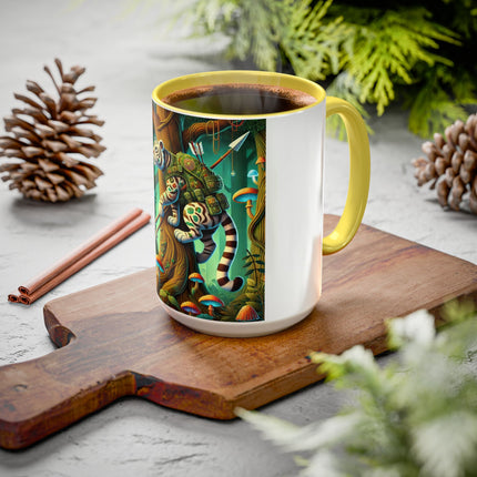 Silent Stripes Colorful Mugs (11oz, 15oz)