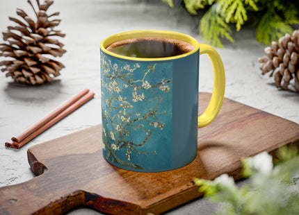 Almond Blossom by Vincent van Gogh Colorful Mugs (11oz, 15oz)