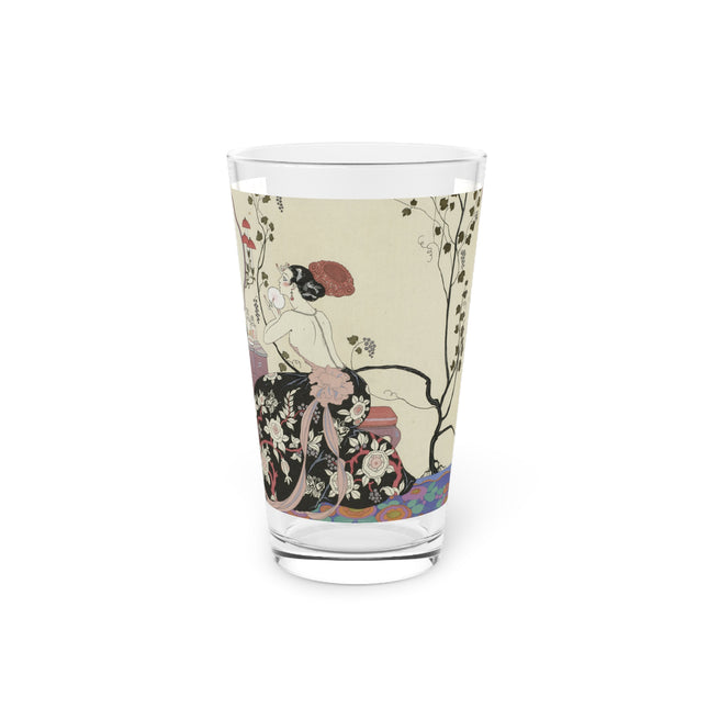 Le Grand Décolletage by George Barbier Glass, 16oz