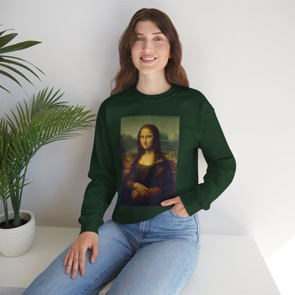 Mona Lisa by Leonardo da Vinci Unisex Heavy Blend™ Crewneck Sweatshirt