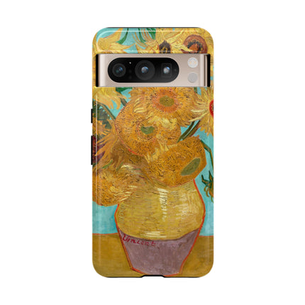 Vase with Twelve Sunflowers by Vincent Van Gogh Phone Cases
