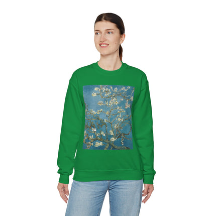 Almond Blossom by Vincent van Gogh Heavy Blend™ Crewneck Sweatshirt