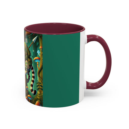 Silent Stripes Colorful Mugs (11oz, 15oz)
