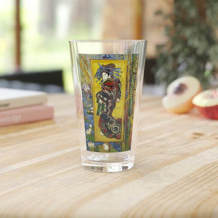 Courtesan (after Eisen) by Vincent Van Gogh Glass, 16oz