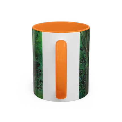 Route en forêt by Raoul Dufy Colorful Mugs (11oz, 15oz)