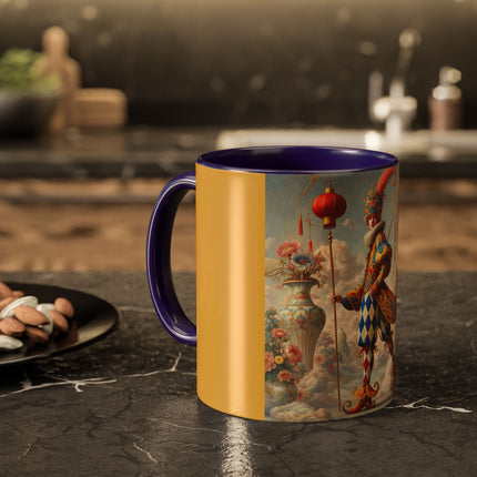 The Ornamental Jester Colorful Mugs (11oz, 15oz)