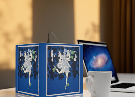 Where is my boy tonight by Ralph Barton Light Cube Lamp