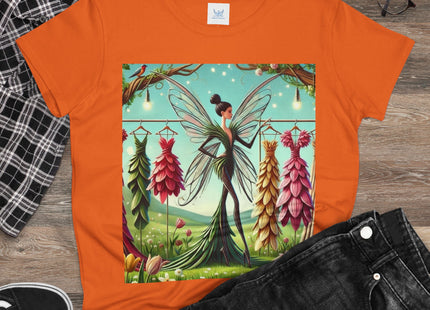 A Fairy Choosing Gowns Cotton Tee