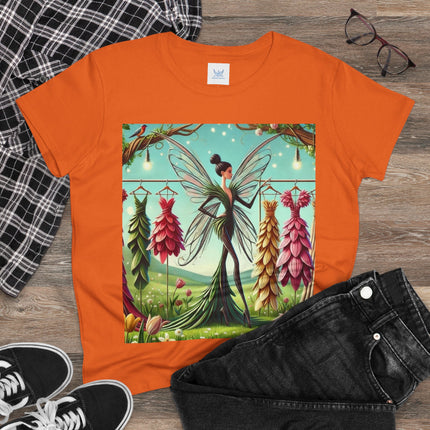 A Fairy Choosing Gowns Cotton Tee