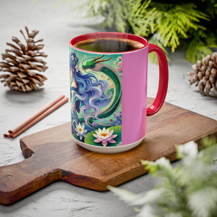 Fairy of the Koi Pond Colorful Mugs (11oz, 15oz)