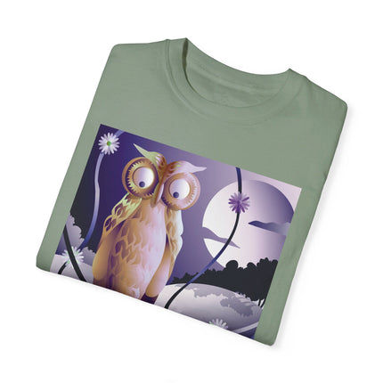 The Startled Pumpkin Unisex Garment-Dyed T-shirt