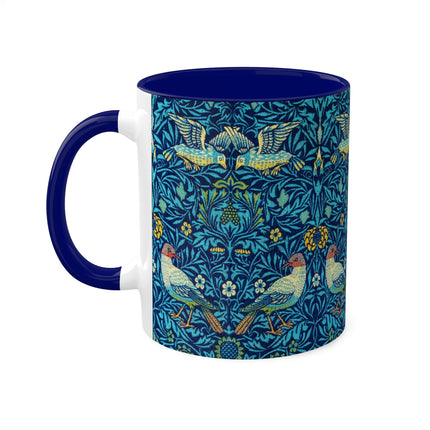 Bird by William Morris Colorful Mugs, 11oz