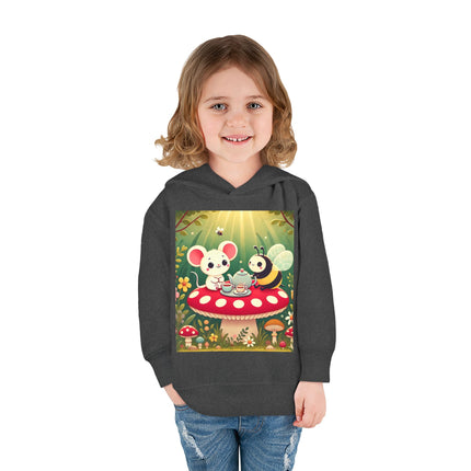 Tea Time Friends Toddler Pullover Fleece Hoodie