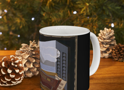 Open Window by Juan Gris Ceramic Mug 11oz