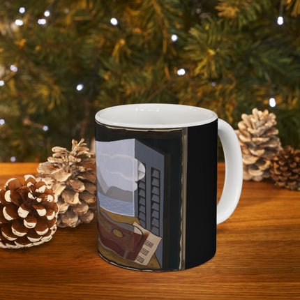Open Window by Juan Gris Ceramic Mug 11oz