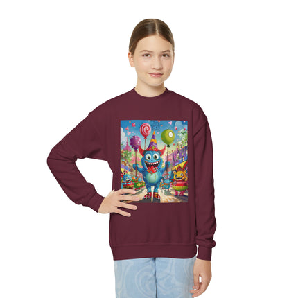 Monster Parade Madness Youth Crewneck Sweatshirt