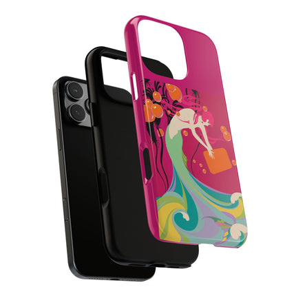 Mermaid Dive Phone Case – Vibrant Waves & Playful Elegance
